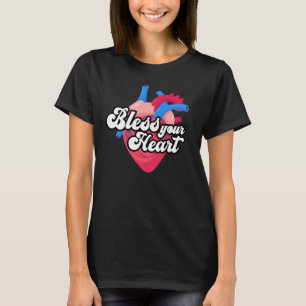 T-shirt Dieu bénisse votre cœur
