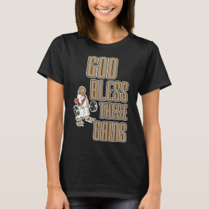 T-shirt Dieu Bénit Ces Gains Muscle Bodybuilding —