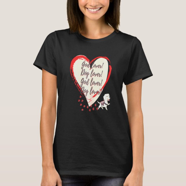 T-shirt Dieu Chien Christian (Devant)