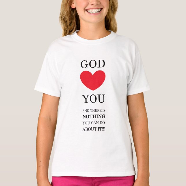 T-shirt Dieu Coeur toi (Devant)