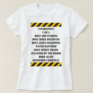 T-SHIRT DIEU CRAINDRE CHRÉTIEN