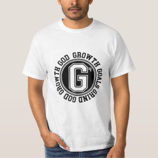 T-shirt Dieu, Croissance, Objectifs, Emblème Grind