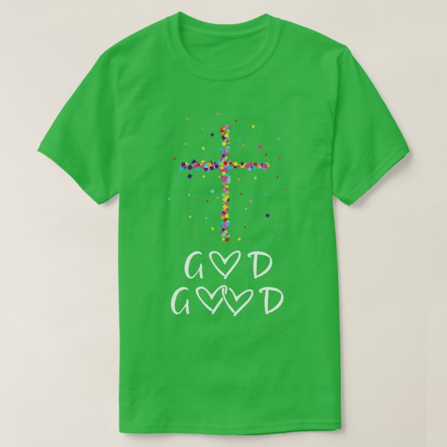 T-shirt Dieu Croix Jésus-Christ (Design devant)