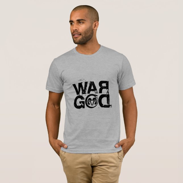 T-shirt Dieu de guerre (Devant entier)