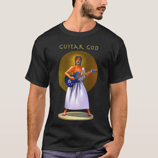 T-shirt Dieu de guitare (Devant)