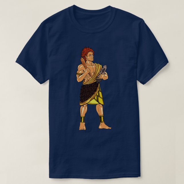 T-shirt Dieu de la mythologie celtique Ogma (Design devant)