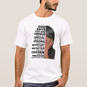 T-shirt Dieu dit Michelle Obama Femmes Histoire Mois Amour