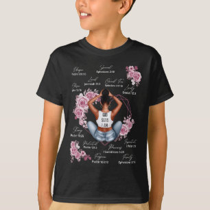 T-shirt Dieu Dit Que Je Suis Melanin Black History Mois Af