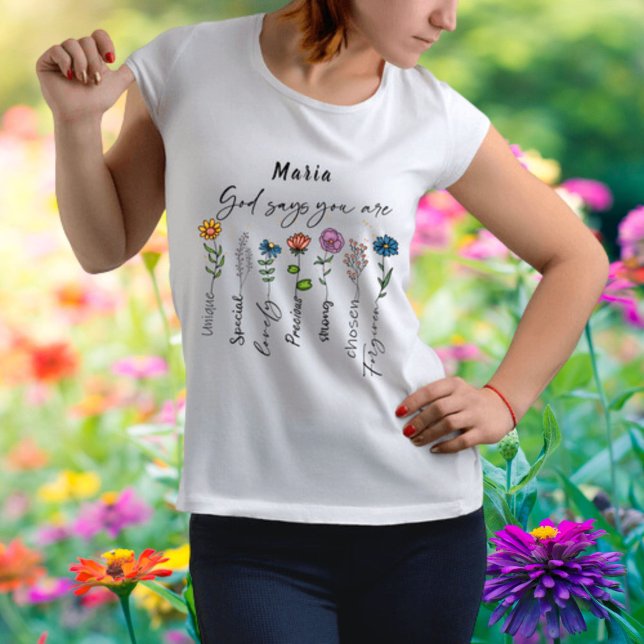 T-shirt Dieu Dit Que Vous Êtes Assez Chrétien (Créateur téléchargé)