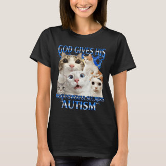 T-shirt Dieu donne aux soldats les plus puissants la sensi