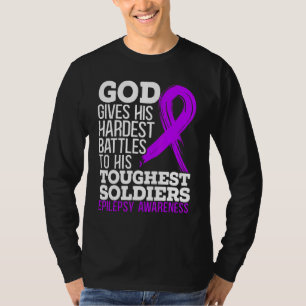 T-shirt Dieu Donne Sa Bataille La Plus Dure À Son Soldi Le