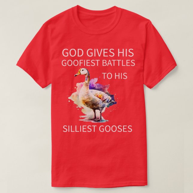 T-shirt Dieu Donne Ses Batailles Les Plus Goofieuses À Son (Design devant)