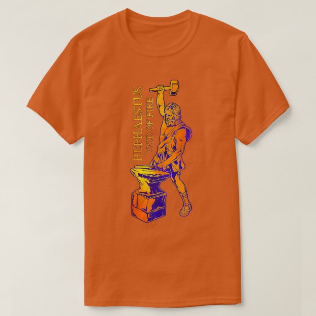 T-shirt Dieu du feuHephaestus Premium (Design devant)