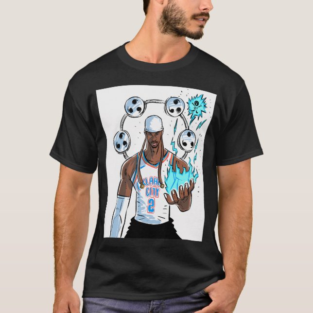 T-shirt Dieu Du Tonnerre. (Devant)