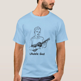 T-shirt Dieu d'ukulélé