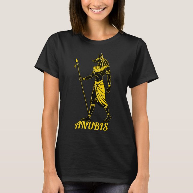 T-shirt Dieu égyptien Anubis (Devant)
