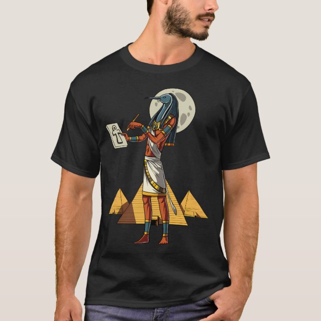 T-shirt Dieu égyptien Thoth (Devant)