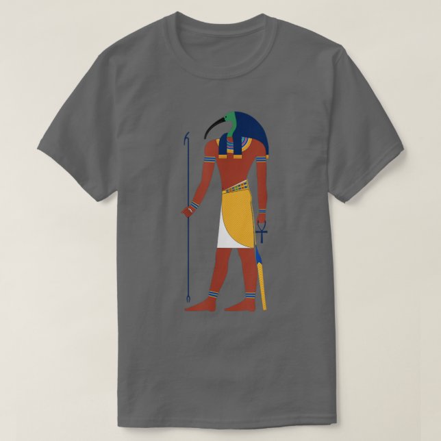 T-shirt Dieu égyptien Thoth (Design devant)