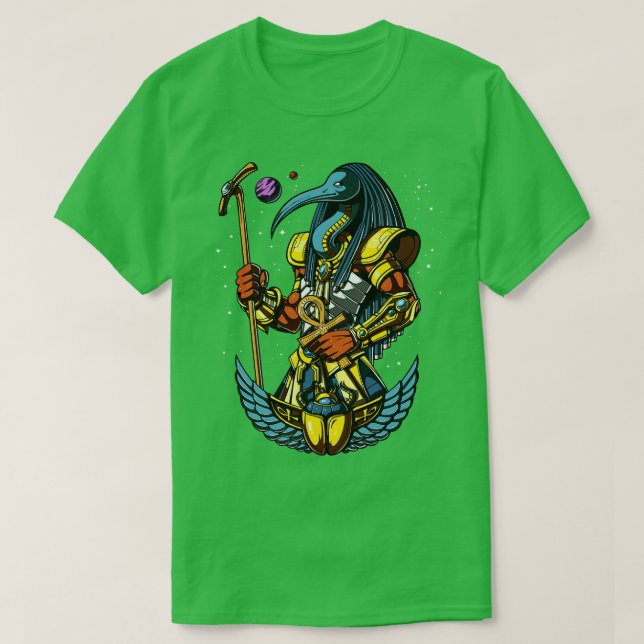 T-shirt Dieu égyptien Thoth 1 (Design devant)