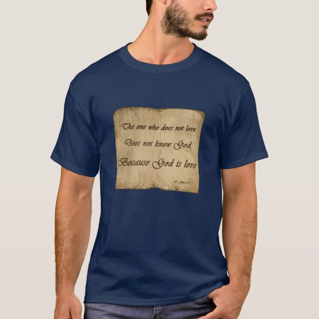 T-shirt Dieu est amour (Devant)