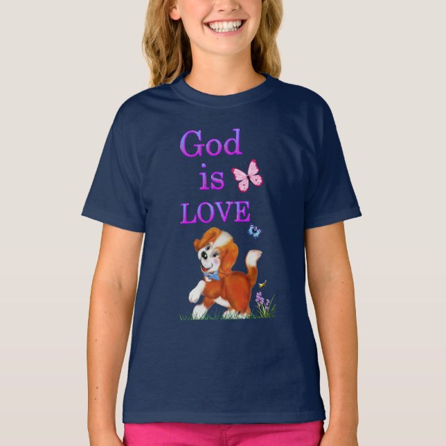 T-shirt Dieu est amour (Devant)