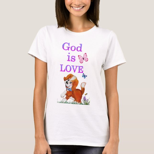 T-shirt Dieu est Amour (Devant)