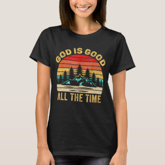 T-shirt Dieu Est Bon Tout Le Temps Jésus Halloween Don Mam