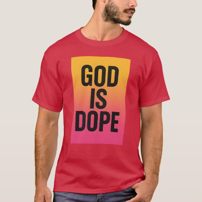 T-SHIRT DIEU EST DOUX (Devant)