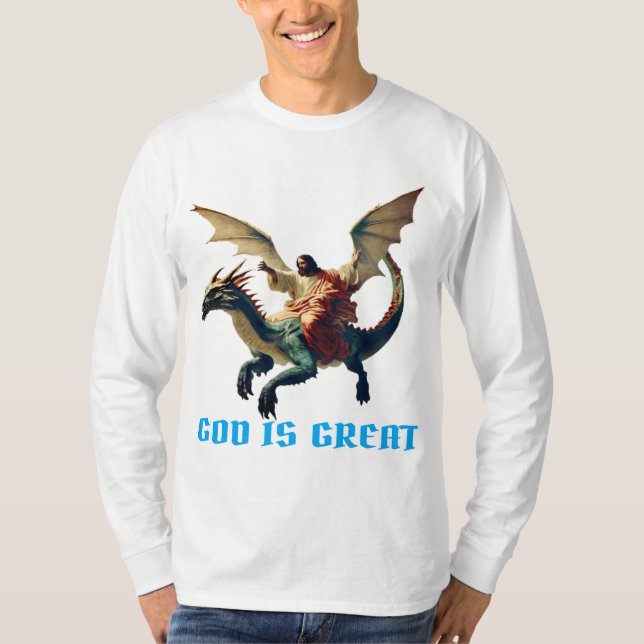 T-shirt Dieu est grand (Devant)