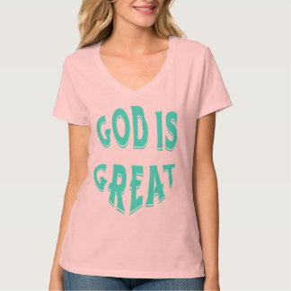 T-shirt Dieu est grand, chemise chrétienne, vêtements chré