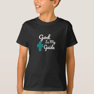 T-shirt Dieu est ma croix guide