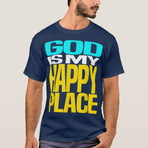 T-shirt DIEU est mon heureux Cool design