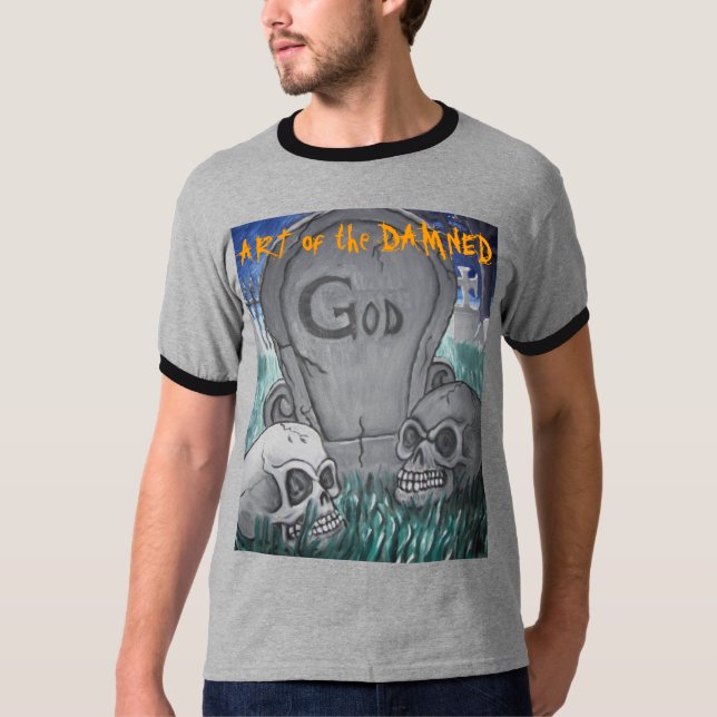 T-shirt Dieu est mort (Devant)