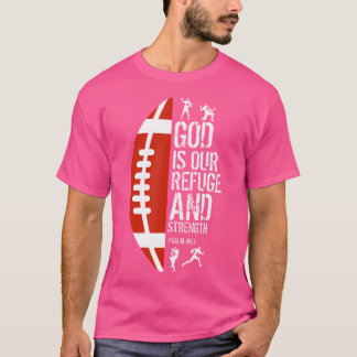 T-shirt Dieu Est Notre Force De Refuge Psaume 461 Jésus Fo