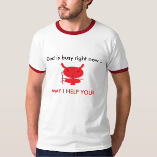 T-shirt Dieu est occupé