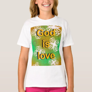 T-shirt Dieu est un livre d'amour