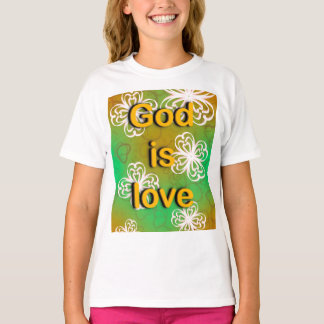T-shirt Dieu est un livre d'amour
