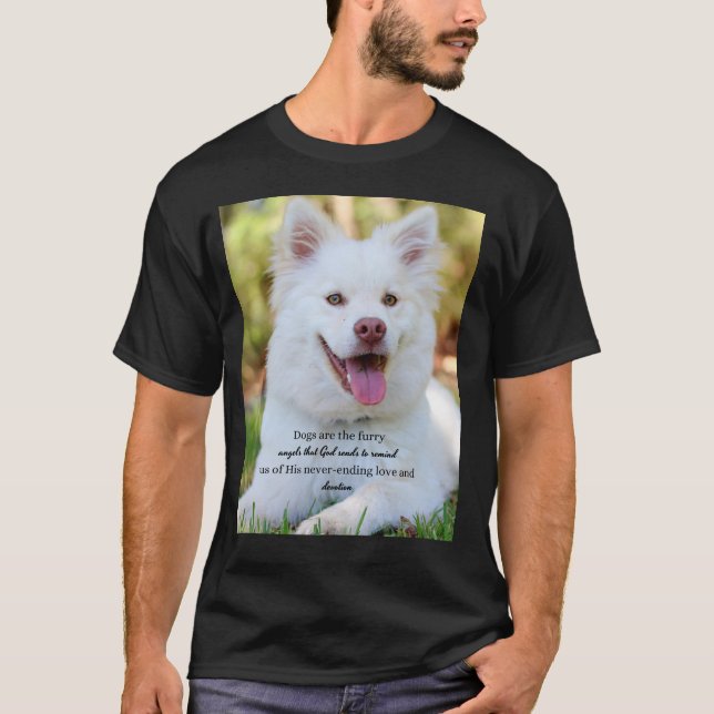 T-shirt Dieu et chien (Devant)