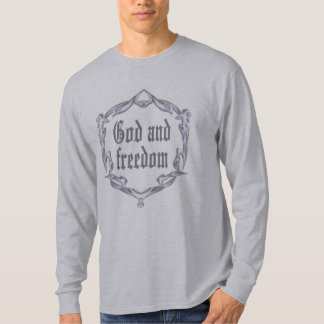 T-shirt Dieu et liberté