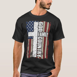 T-shirt Dieu Famille Pays