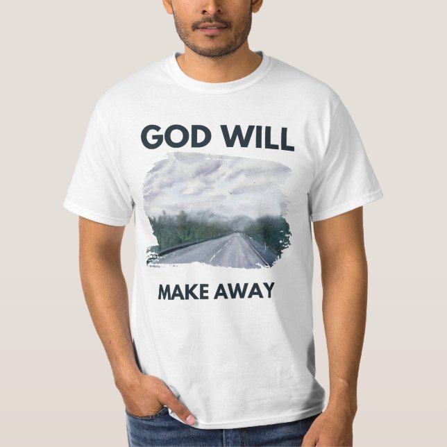 T-shirt Dieu fera disparaître (Devant)