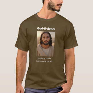 T-shirt Dieu-fi-dence