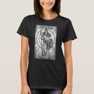 T-shirt Dieu grec antique Athéna Mont Olympe Mythe grec