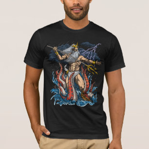 T-shirt Dieu grec Poseidon