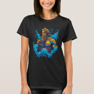 T-shirt Dieu grec Poseidon Mythologie grecque Neptune