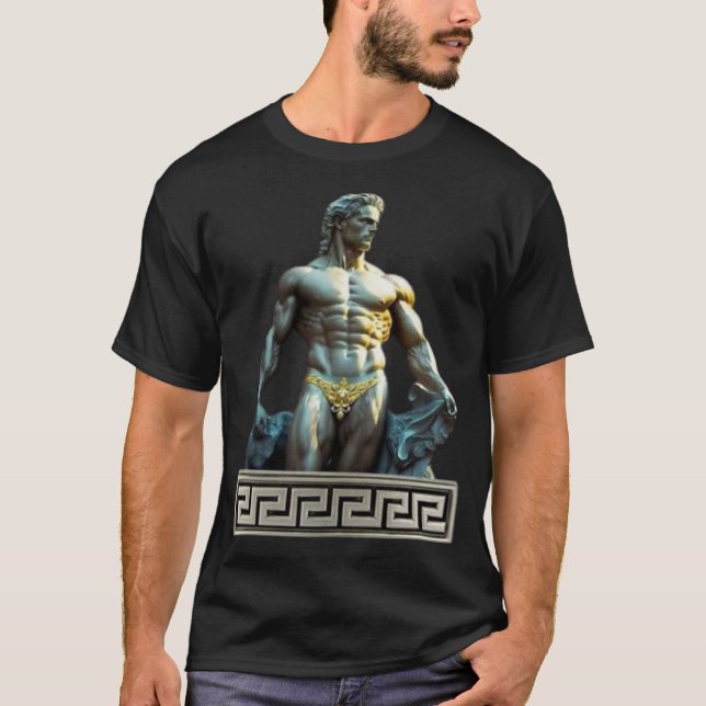 T-Shirt Dieu Grec Titan (Devant)