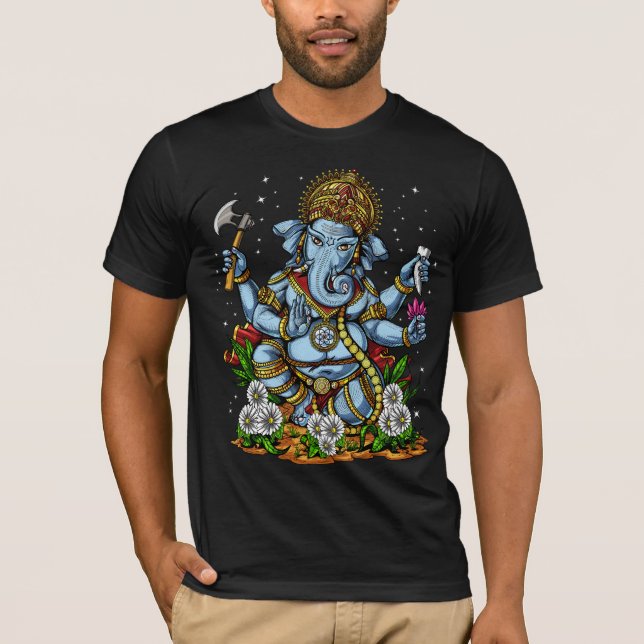 T-shirt Dieu hindou Ganesha (Devant)