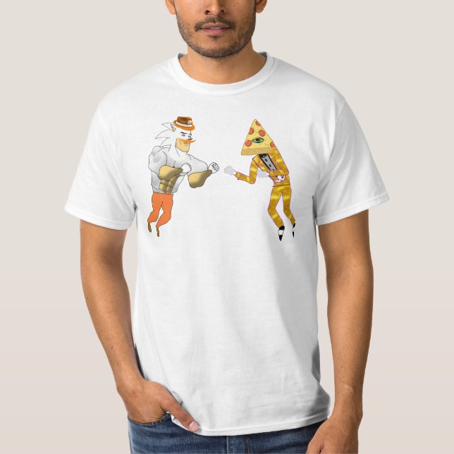 T-shirt Dieu hyper de Saneegee contre la lumière (Devant)