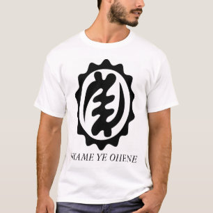 T-shirt Dieu isKINg.ai, NYAME YE OHENE