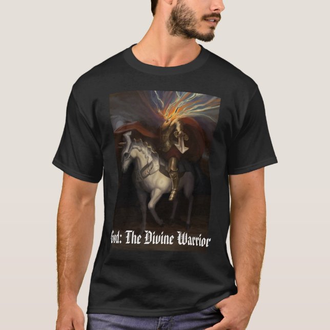 T-shirt Dieu : Le guerrier divin (Devant)